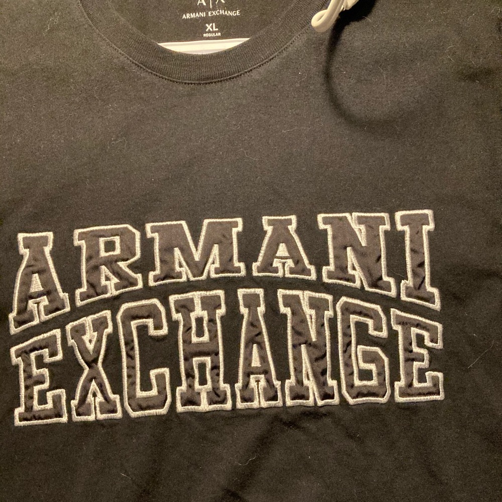 Armani Exchange Embroidered Tee